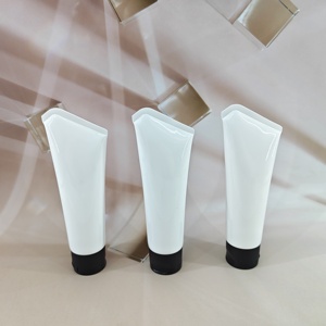 Custom Bottle Packaging Lotion <b>Tube</b> 100ml Uniique Cosmetic Private Cosmetic Sustainable <b>Tube</b> With Flip Top 7Shape Tail <b>Tube</b> - Product Image 1