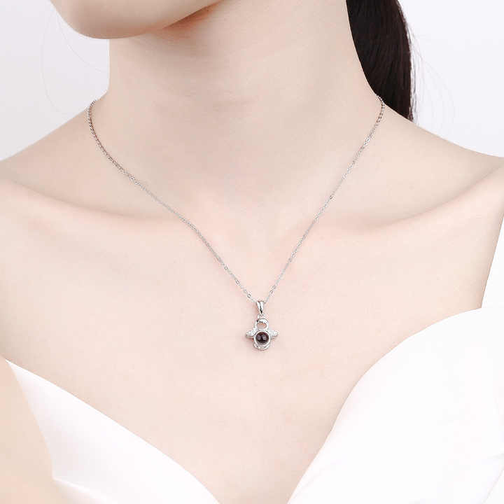 Brand Avenue 925 Silver Angel Heart Pendant main image 0