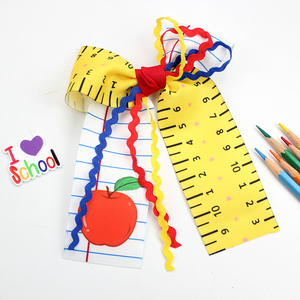 Oferta Especial: Lazos para el Cabello con Diseño de Manzana para Niñas, Ideales para la Vuelta al Cole, Accesorios Escolares Lindos para Estudiantes - Product Image 4