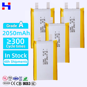 OEM 高放电 3.7V 10000mAh 半固态电池芯 JST 连接器 500 次循环 可定制尺寸 适用于遥控车 - Product Image 1