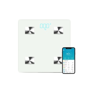 Hochwertige Haushaltswaage mit LCD-Digitalanzeige Präzise Geschäfts-Waage mit Bluetooth Körperfettwaage für Erwachsene - Product Image 3