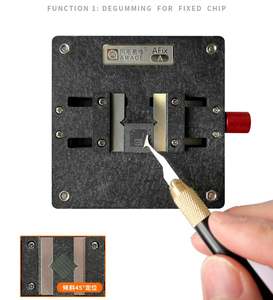 AFix-una colla di manutenzione rimuovere la saldatura del supporto di riparazione strumento di fissaggio per telefono cellulare Android IC chip della scheda madre della CPU - Product Image 5