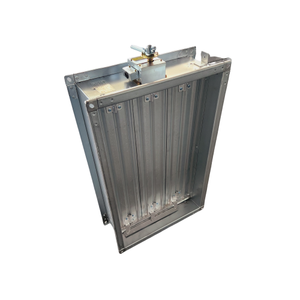 24V <span class=keywords><strong>allumer</strong></span> le mécanisme de commande actionneur SS304 matériau en tôle galvanisée échappement de fumée liens fusibles motorisés amortisseur d'incendie - Product Image 4