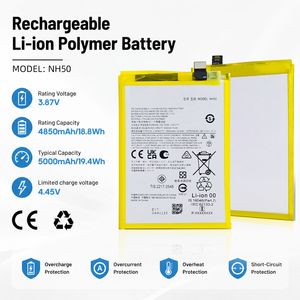 OEM ODM Supply Wholesale of <b>Mobile</b> Phone <b>Battery</b> for Moto Phone NH50 High Capacity <b>Battery</b> - Product Image 5