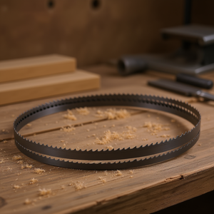 Hoja de sierra de cinta de 60 pulgadas, 6 TPI, 0.25 pulgadas de ancho, para corte de madera, sierra longitudinal, aleación de acero industrial D0100X3WRG6 - Product Image 2