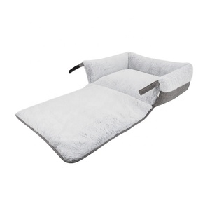 Peppy Buddies 2 en 1 cama para <span class=keywords><strong>mascotas</strong></span> de alta calidad y protector de sofá de pelo de conejo de imitación súper suave y cálido con <span class=keywords><strong>funda</strong></span> extraíble - Product Image 3