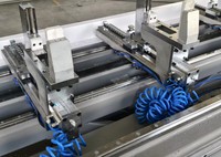 Centre d'usinage CNC WEIKE WSJ4-CNC-4500 4 axes pour la découpe, le perçage et le fraisage de profilés en aluminium pour la fabrication de fenêtres et de portes