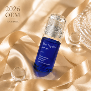 Suero de Péptidos Azules de Marca Privada 10ml, Hidratante, Humectante, Cuidado Facial de la Piel, Esencia de Péptidos de Cobre, Cosmético OEM ODM - Product Image 1