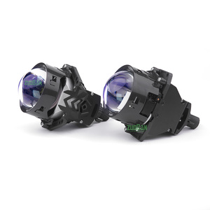 Ống kính đèn chiếu LED 130W 3 inch bán buôn nhà máy, không phá hủy, hai bóng đèn, màu xanh dương, laser, Bi LED - Product Image 5