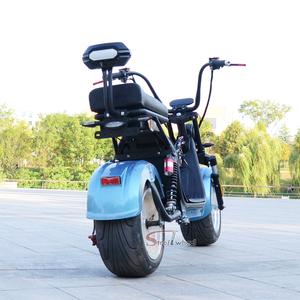Scooter elétrico adulto 1500w scooter elétrico 60v 12ah bateria para adulto kick scooter 45km COC citycoco moto - Product Image 2
