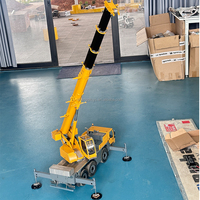 LK Toys EYEWHALE Grúa Hidráulica de Simulación de Alta Calidad con Control Remoto 1/14, Modelo de Grúa Móvil Telescópica
