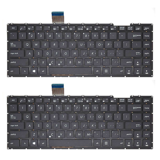 Keyboard for Asus R409L X450 W40C D452C A450V A450LD Y481C Laptop Keyboard Notebook Keyboard with Backlit for Asus Laptop