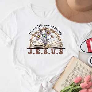 Laissez-<span class=keywords><strong>moi</strong></span> vous parler de mon Jésus DTF Design <span class=keywords><strong>d</strong></span>'impression prêt à presser pour les vêtements de vêtement - Product Image 4