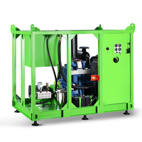 LICHIMA Zhejiang Heavy Duty 1500Bar 24L Machine de nettoyage de canalisations à moteur diesel haute pression