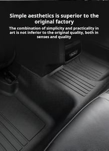 Tucson 3D พรมปูพื้นรถยนต์แบบไม่มีกลิ่นกันลื่นสุดหรูชุดพรมปูพื้นสำหรับด้านหน้าและ<span class=keywords><strong>ด้า</strong></span>นหลังใช้ได้กับรุ่น<span class=keywords><strong>3</strong></span> CR-V - Product Image 6