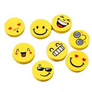 Eurolucky Gommes <span class=keywords><strong>2D</strong></span> Mignonnes à Visages Souriants, Fournitures Scolaires pour Étudiants, Gommes Cartoon à Expressions Adorables pour Enfants - Product Image 1