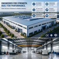 Bâtiment industriel préfabriqué en métal, entrepôt à plusieurs travées, atelier à ossature métallique, usines de grande envergure conçues sur mesure