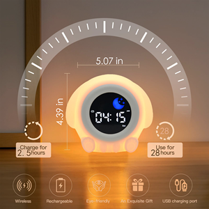 Entrenador de sueño para durmientes pesados Despertadores de iluminación de Amanecer simulado para dormitorios Regalo pensativo para niños y jóvenes - Product Image 3