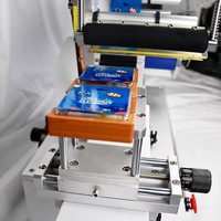 Étiqueteuse plate facile à utiliser à prix d'usine pour cartons étiqueteuse semi-automatique de glissière d'avion de bouteille carrée