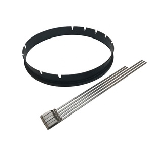 Anillo de <span class=keywords><strong>Asador</strong></span> con Juego de Brochetas para Parrillas de Carbón de <span class=keywords><strong>22</strong></span> 1/2 Pulgadas, Resistente a la Corrosión y al Calor, Marca JX, Modelo JXR550C - Product Image 3