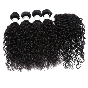 Vente en Gros Vierge Indien Remy Cheveux Raides Armure Soyeuse Droite Vague Style Double Machine Sans Trame Hangars Extensions de Cheveux Humains - Product Image 1