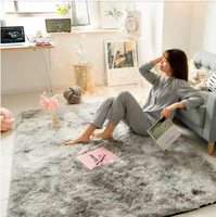 Modern High Pile Eco-Friendly Super Soft Master Bedroom Rug Mat Snow Sledge Play Set Carpet