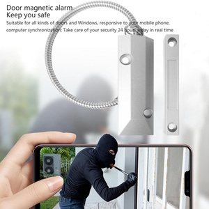 Wired Door Sensor Magnetic Switch Anti-Theft Alarm Door Window Entrance Warning Switch Dustproof Waterproof Door Magnetic Sensor - Product Image 5