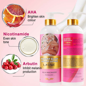 Savon pour le corps au citron éclaircissant <span class=keywords><strong>Ever</strong></span> Glowing, soin de la peau, 100% Alpha-Arbutine biologique, SPF++30 (sans parfum, tous types de peau) (nouveau) - Product Image 3