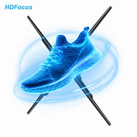 Ventilador Publicitario con Holograma 3D HDFocus de 65 cm, Ventilador LED con Holograma WiFi y Resolución HD de 3840x1024