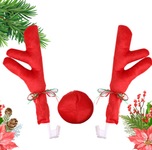 Decorazione per Auto da Festa, Nuove Decorazioni Natalizie, <span class=keywords><strong>Corna</strong></span> di Renna per Auto - Product Image 5