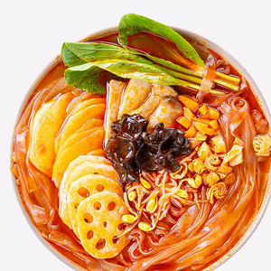 The Story of Shu Mountain - <span class=keywords><strong>Hot</strong></span> <span class=keywords><strong>Pot</strong></span> <span class=keywords><strong>Picante</strong></span> de Camote de Sichuan con 8 Verduras Frescas, Preparado con Agua Caliente, Bajo en Grasa, Sin Cocinar, Instantáneo - Product Image 4
