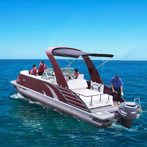 Kinocean nouveau design de <span class=keywords><strong>bateau</strong></span> électrique en aluminium, <span class=keywords><strong>bateau</strong></span> de pêche flottant, ponton, <span class=keywords><strong>moteur</strong></span> de fête, <span class=keywords><strong>bateau</strong></span> de maison à vendre - Product Image 3