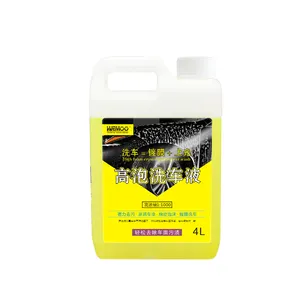 High gloss SiO2 protective car wash soap pH neutral foam wax shampoo