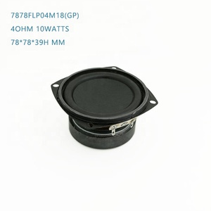Haut-parleur de subwoofer large bande <span class=keywords><strong>FCE</strong></span> 2,5 pouces 4 ohms 10W noir magnétique pour appareil de jeu et téléviseur LCD <span class=keywords><strong>audio</strong></span> multimédia - Product Image 6