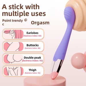 Laura bastone G-Spot vibratore frequenza variabile femminile dispositivo di masturbazione vendita diretta dal produttore giocattolo per adulti del sesso - Product Image 3