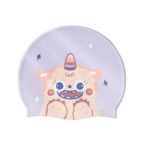 <span class=keywords><strong>Gorro</strong></span> <span class=keywords><strong>de</strong></span> Natación <span class=keywords><strong>de</strong></span> Silicona <span class=keywords><strong>de</strong></span> 40g para Niños, Bonito y Adorable, con Protección para los Oídos, para Deportes Acuáticos - Product Image 5
