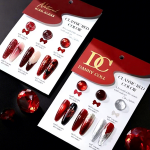 Ensemble de <span class=keywords><strong>gel</strong></span> à ongles <span class=keywords><strong>UV</strong></span> rouge Danny Coll, 30 couleurs, respectueux de l'environnement, séchage rapide, vernis à ongles sans HEMA, ensemble de <span class=keywords><strong>gel</strong></span> à ongles - Product Image 3