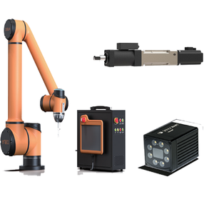 Robot industriel collaboratif haute vitesse à 6 axes, bras robotisé Cobot avec caméra 3D IA, incluant moteur et reconnaissance automatique pour le vissage - Product Image 1