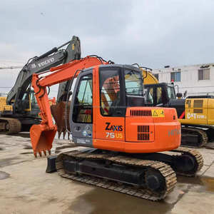 Pelleteuse Hitachi ZX75 d'occasion 7.5 tonnes d'occasion Komatsu PC78US CAT 308E Doosan DX80 d'occasion à vendre - Product Image 1