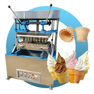 ORME Machine à fabriquer des cônes de sucre et de crème glacée pour la fabrication de mini tasses à café comestibles en Chine entièrement automatique