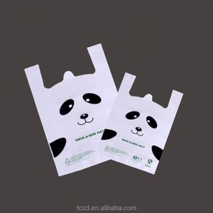 ถุงเสื้อกั๊ก LDPE แบบหนาพิเศษ ทนทานต่อการเจาะ ถุงเสื้อยืด HDPE สำหรับใส่เครื่องมือเจาะ ถุงพลาสติกสำหรับช้อปปิ้ง - Product Image 4