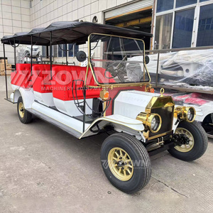 European Style Vintage Electric Classic Car Luxury Retro Sightseeing Vehicle for Resort & Wedding - Product Image 4
