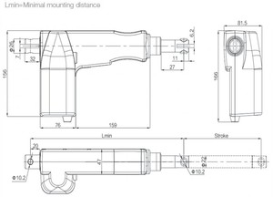 24v 12v CT сканеры MRI рентгеновские аппараты с низким уровнем шума 54 дБ больничное кресло медицинское оборудование линейный привод двигателя - Product Image 5