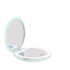 HQ Mixed Proc Discount Pocket Cosmetic <b>Mirror</b> with Light 5x Magnifying Led Light <b>Make</b> <b>up</b> <b>Mirror</b> LED USB Charging - Product Image 2