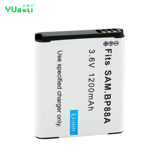 BP88A Replacement Li-ion Camera Battery 3.6V 1200mAh for Samsung DV150F ST150F ST151F Dual Screen Digital Camera