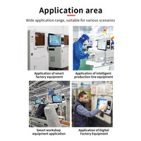 Moniteur tactile numérique tout-en-un pour poste de travail d'usine, écran tactile sans air, Android 10,1 pouces, caméra + NFC en lecture/écriture