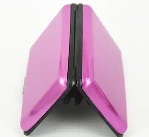Porte-cartes en métal aluminium coloré, étanche, pour cartes d'identité, cartes de crédit, portefeuille pour hommes et femmes - Product Image 6