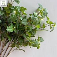 Feuilles de menthe artificielles de haute qualité, 81 cm, aspect réaliste, feuilles de menthe verte, verdure pour la décoration de mariage, de la maison, du salon
