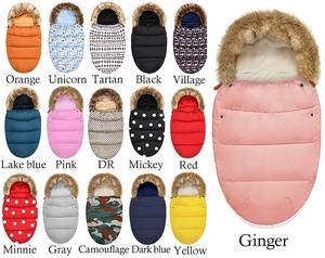 Della ragazza Infantile Del Bambino Passeggino <span class=keywords><strong>Sacco</strong></span> <span class=keywords><strong>A</strong></span> <span class=keywords><strong>Pelo</strong></span> con Impermeabile Del Bambino Swaddle <span class=keywords><strong>Coperta</strong></span> di Cotone 100% Cotone Naturale 100% Cotone pettinato Moderna - Product Image 2