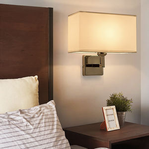 New Style Nordic Bamboo Hotel Bedroom USB E27 <b>Wall</b> Bracket Lights Indoor Modern Home Small <b>Wall</b> Light <b>Lamp</b> - Product Image 3